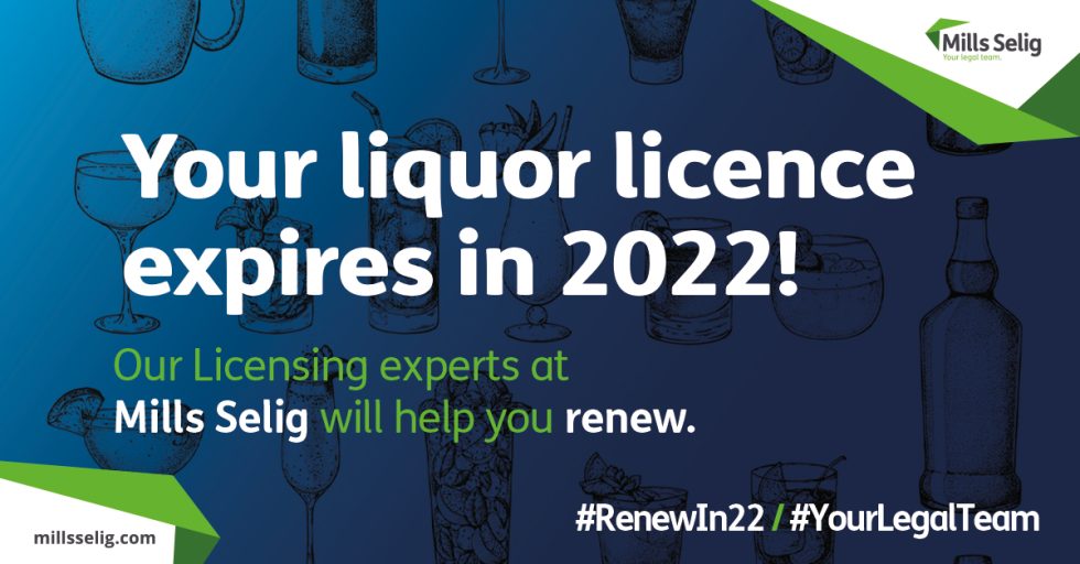 Liquor Licence Renewal in Northern Ireland Mills Selig