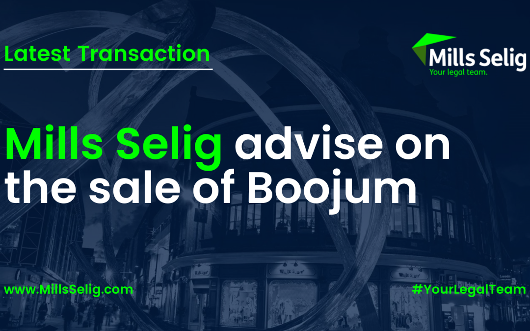 Mills Selig advise on NI aspects of the sale of Boojum