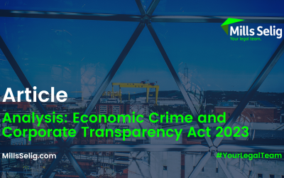 Economic Crime and Corporate Transparency Act 2023 – New laws to fight fraud, counter corruption and enhance business