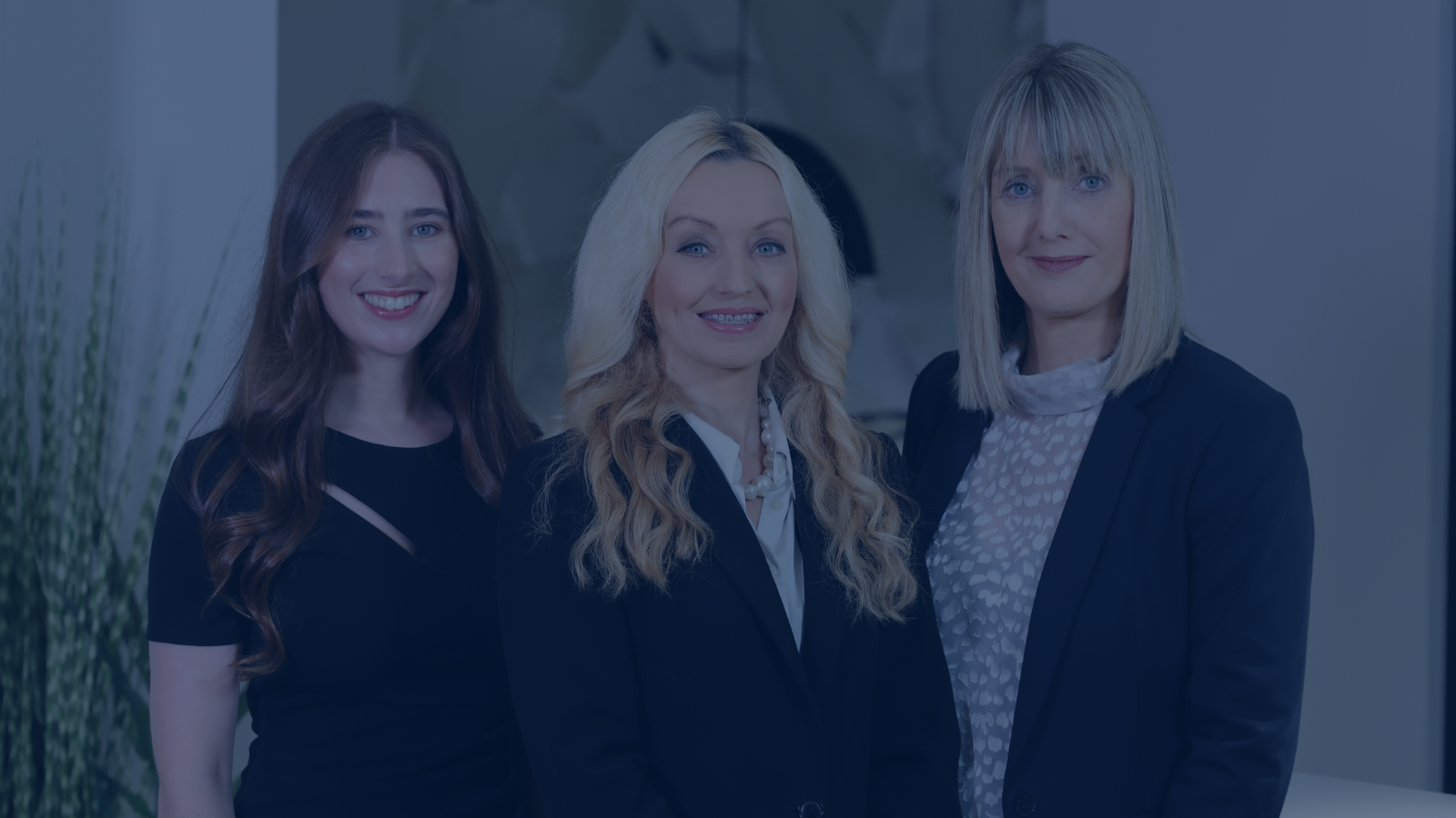 Photo caption: L-R Kate McCandless, Fiona McFall and Paula Gibson.